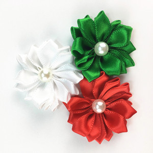 Атласная лента-цветок OEM 4 см для всех сезонов - Product Image 4