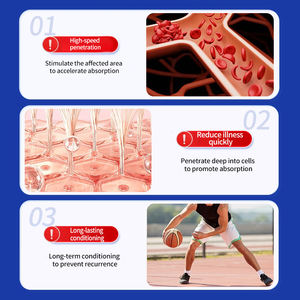 Efecto alemán seguro mejorar la elasticidad <span class=keywords><strong>vascular</strong></span> venoso calmante tradicional chino fiebre espontánea parche para venas varicosas - Product Image 5