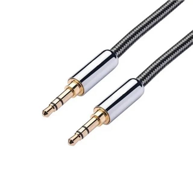 3.5MM Male to Male Gold Plated Aux Audio Cable Stereo Cable Wire Gold-Plated Aux Cord AUX Cable For Phone Car Speaker MP4