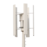 Turbine éolienne Maglev modèle à 5 lames, moulin à vent domestique, axe vertical, 5kw,