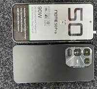 Prix de gros Note 50 Smartphone double SIM Processeur Deca-Core 12+128 Go de ROM Caméra arrière 108 MP Batterie 7800 mAh LED Android 15 Écran 7,3 pouces
