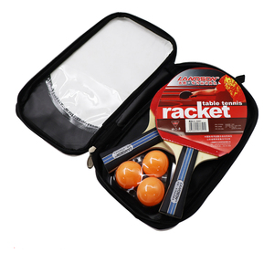 Raquettes <span class=keywords><strong>de</strong></span> <span class=keywords><strong>ping</strong></span>-<span class=keywords><strong>pong</strong></span> professionnelles horizontales avec trois balles, lames <span class=keywords><strong>de</strong></span> tennis <span class=keywords><strong>de</strong></span> table <span class=keywords><strong>pour</strong></span> l'entraînement des débutants – Approvisionnement direct usine - Product Image 1