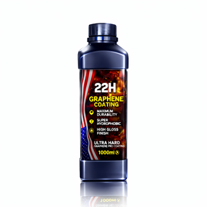 GRAPHONEX กราฟีน 22H เซรามิกโค้ทติ้งชนิดน้ำ ระดับมืออาชีพ สำหรับเคลือบสีรถยนต์ ป้องกันได้นานกว่า 10 ปี ค่า pH ระหว่าง 2-12  ความทนทาน 12 - Product Image 1