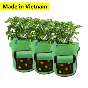 Sac de culture de pommes de terre, fait au japon, bac de culture pour légumes, Gags de culture non tissées, respirants, - Product Image 1