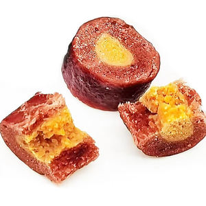 Friandises pour chiens Offre Spéciale d'usine boeuf séché avec supplément de calcium à base de jaune d'oeuf beauté-fourrure - Product Image 3