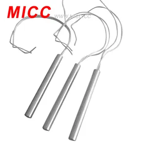 MICC calentador de cartucho de elemento de calefacción eléctrica de alta densidad y Alta Temperatura