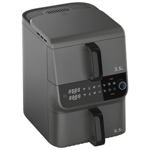 Nueva Freidora de Aire Digital Doble de 5.5L+5.5L, Electrodoméstico de Cocina Pequeño, Freidora de Aire Caliente Inteligente de Doble Cesta, Nueva 5.5L+5.5L Digital - Product Image 4