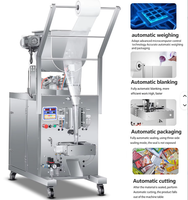 Machine de remplissage et d'emballage horizontale automatique de haute précision pour assaisonnements de fondue chinoise, huile de piment, pâte de sésame, cacahuètes