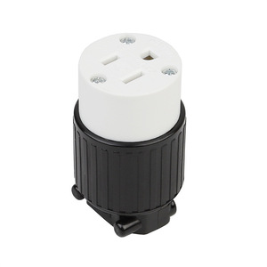 LK5515R Industrial Electrical <b>Plug</b> 15A 125V Standard Grounding Plastic <b>3</b> <b>Pin</b> Nema 5-15 For Usa Power Connection - Product Image 5