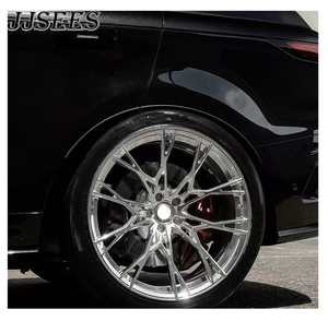 JJSEES Llantas de Aleación Cóncavas Forjadas en Oro <span class=keywords><strong>Oscuro</strong></span> 5x112 PCD 5x114.3 PCD 5x120 de 17 18 19 20 21 22 24 Pulgadas para G20/G30/G11/G80/G82 - Product Image 3