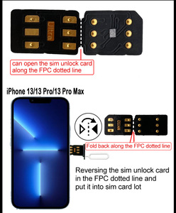 Carte SIM Gevey MKSD Ultra 5G en plastique noir de haute qualité pour 6s/7/8/X/Xs Max/11/13/14/15/16 Pro Max, emballage de vente au détail, déverrouillée - Product Image 4