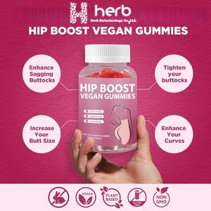 Gummies pour les fesses OEM ODM sous marque privée pour femmes, Gummies BBL avec mélange d'herbes Curva Boost - Product Image 6