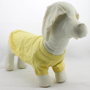 Vêtements en coton pour petits et grands chiens SongshanToys, t-shirt uni personnalisé avec logo, vêtements de luxe pour animaux de compagnie pour bouledogue français, <span class=keywords><strong>teckel</strong></span> - Product Image 4
