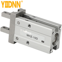   Pince pneumatique parallèle à double action MHZ2-10D 16D 20D 25D 32D 40D en aluminium – Actionneur de serrage pneumatique