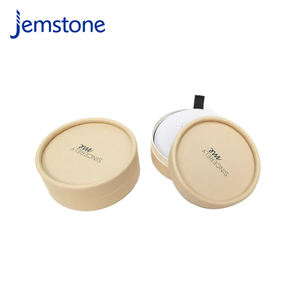 Usine de tubes d'emballage pour bijoux du Guangdong, boîte ronde en papier pour collier, bague, ensembles de bijoux en or et en argent, boîte d'emballage - Product Image 3