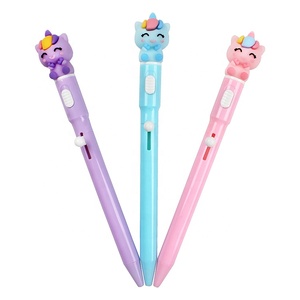 O & Q lápiz de dibujos animados para niños surtidos 0,7mm creativo lindo Animal estilo de moda lápiz mecánico botón HB - Product Image 5