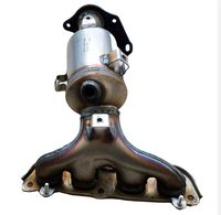 Nouveau catalyseur en acier inoxydable S409 personnalisé, fourni directement par l'usine YueYang, garantie 1 an, système d'échappement Vios 2014