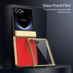 Coques de téléphone pour <span class=keywords><strong>Samsung</strong></span> <span class=keywords><strong>Galaxy</strong></span> <span class=keywords><strong>Z</strong></span> Flip 8 7 6 5 <span class=keywords><strong>4</strong></span>, antichoc, finition givrée mate, protection fine, coque rigide en plastique - Product Image 4