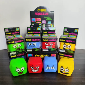 Cube Moulable Anti-Stress en TPR à Rebond Lent pour Enfants et Adultes – Vente en Gros - Product Image 5