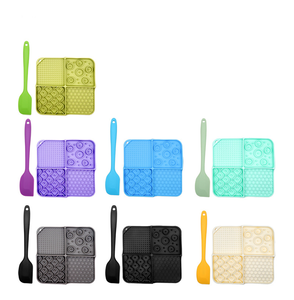 Tapis de nourriture antidérapant tout-en-un pratique à vendre en gros, tapis de sol pour animaux de compagnie, tapis à lécher pour animaux de compagnie - Product Image 6