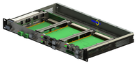 RDEKONO Montage platte Aluminium Rittal Schroff 19 "1U Baugruppen platine Chassis Rückwand platine CPCI ATCA VPX Server Gehäuse/Rack/Schrank