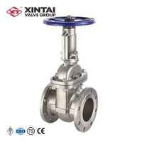 Pemasok XINTAI Z41W-16P DN150 pegangan roda baja tahan karat flens katup gerbang pipa minyak