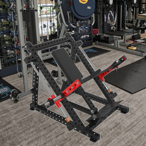 Piastra doppia rotaia caricata macchina per il Fitness tirando indietro l'esercizio di canottaggio per la forza della gamba della spalla toracica in metallo panca cremagliera - Product Image 3