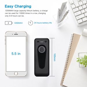 YJFIRST 6601 portabilità 2D QR lettore di codici a barre senza fili Scanner palmare Scanner Mini Scanner - Product Image 5