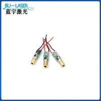 Modul Laser Titik Biru Mini 450nm 5mW 3.7V Kepala Laser untuk Aplikasi Penunjuk dan Pemposisian serta Pointer Laser