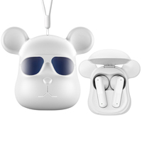 Écouteurs intra-auriculaires sans fil mignons pour enfants avec chipset Bluetrum, étanches IPX4, pour le sport et la musique, compatibles iOS et Android