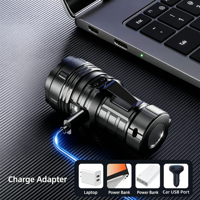 Nouvelle lampe torche super lumineuse à 9 yeux, lumière puissante, portable, LED, multi-éclairages, multifonction, longue durée de vie de la batterie