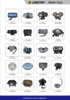 Panneau d'affichage numérique en gros DISC135 Compteur de vitesse Pièces de rechange de moto Accessoires de moto personnalisés Compteur de vitesse numérique