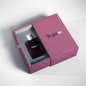 Book Shape 50ML Bottle Packaging Custom Brand Label Perfume Box With Butter Paper