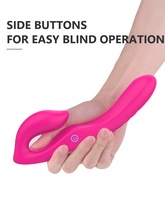 S-HANDE Lesbisches Paar Frauen Starker Vibrierender G-Punkt-Stimulator Strapless Erwachsenen-Sexspielzeug Doppelendiger Vibrator