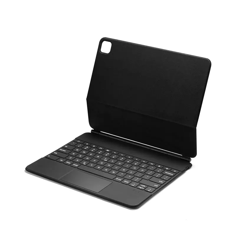 Wireless Magic Keyboard Touchpad Case for iPad Pro 12.9 2021 2020 2018 Smart Trackpad Backlit Keyboard Magnetic Stand Cover