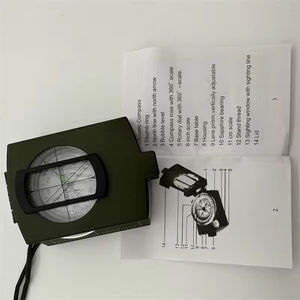Brújula Lensatic profesional para navegación, herramienta <span class=keywords><strong>de</strong></span> <span class=keywords><strong>supervivencia</strong></span> <span class=keywords><strong>de</strong></span> senderismo <span class=keywords><strong>de</strong></span> precisión, hecha <span class=keywords><strong>de</strong></span> aleación <span class=keywords><strong>de</strong></span> zinc con pantalla <span class=keywords><strong>de</strong></span> puntero - Product Image 5