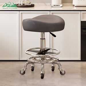 Silla <span class=keywords><strong>de</strong></span> Estilismo Hidráulica Tapizada en Cuero Resistente al Por Mayor <span class=keywords><strong>para</strong></span> Distribuidores <span class=keywords><strong>de</strong></span> Suministros y Equipos <span class=keywords><strong>de</strong></span> Barbería - Product Image 6