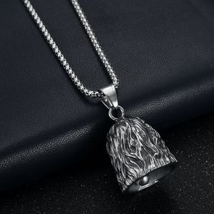 Stainless Steel Lion Head Pendant Necklace Retro <b>Animal</b> Charm For <b>Men</b> Gift - Product Image 4