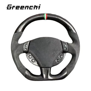 Volante de Fibra de Carbono Personalizado para <span class=keywords><strong>Maserati</strong></span> GT, GTS, GC, <span class=keywords><strong>MC</strong></span>, Quattroporte Sin Airbag - Product Image 5