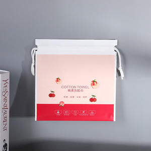 Sac à cordon personnalisé UniOne avec logo et taille imprimés, sacs en plastique givré, sacs d'emballage pour les tampons démaquillants, les tampons en <span class=keywords><strong>coton</strong></span> - Product Image 2