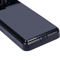 HUNE 2023 clavier électronique en aluminium à dents bleues, serrure de porte noire à la mode pour msi