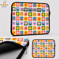 Housse d'ordinateur portable en néoprène personnalisée en usine, sac de transport pour ordinateur portable, sac organisateur pour iPad, vente en gros, cadeau, 13/14/15,6 pouces