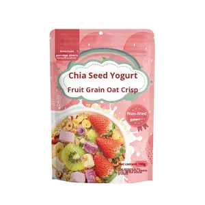 <span class=keywords><strong>Agent</strong></span> de gros Yaourt Céréales Fruits Noix Croustilles d'avoine Sachets de 100g Source directe d'usine du Shandong Populaire auprès des communautés de médias sociaux - Product Image 3
