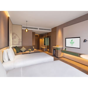 ชุดเฟอร์นิเจอร์ห้องพักโรงแรมทันสมัย ดีไซน์ล่าสุด ชุดห้องนอนโรงแรม ชุดเฟอร์นิเจอร์ห้องนอนอพาร์ตเมนต์ สำหรับขาย - Product Image 3