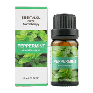 Op voorraad 10ml Biologische plantaardige waterbasis pepermunt etherische olie diffuser specifiek - Product Image 5