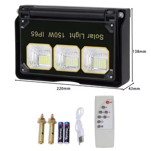 Customized Foldable Ip65 <b>Waterproof</b> 150w High Power Outdoor Lighting Led Solar Garden Light - Product Image 5