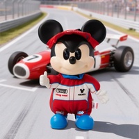 100% Original Vente Chaude Miniso Mickey Mouse OOTD 14cm Figurines en Vinyle et Peluche Boîte Mystère Porte-clés en Vinyle Figurines Anime Dessin Animé Boîte Surprise