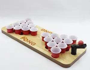 Juego pequeño De Beer-pong para adultos, juegos de bebidas deportivos para fiestas