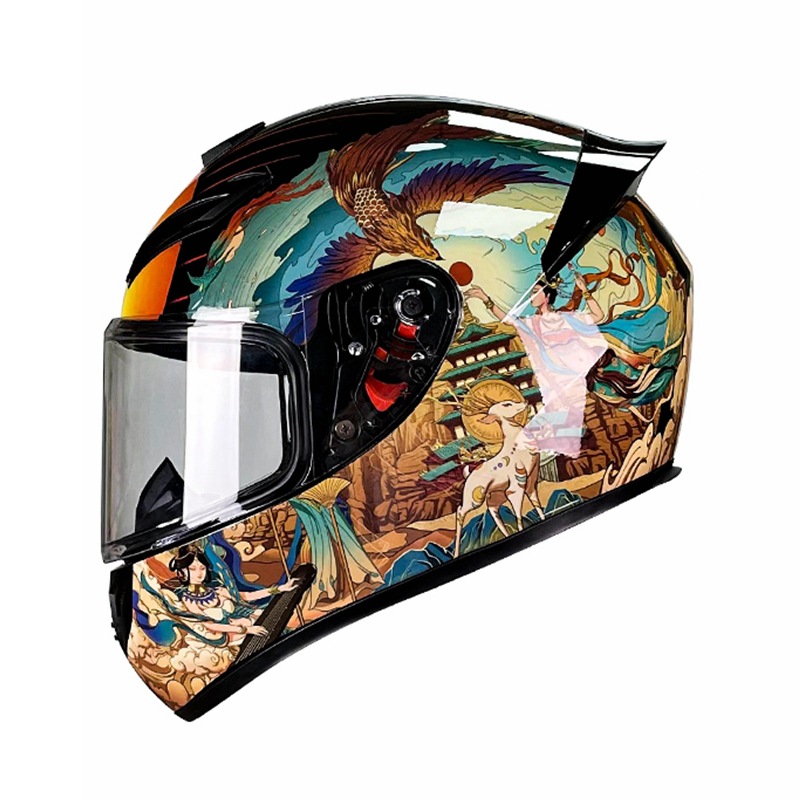 Dunhuangstyle with transparent lenses