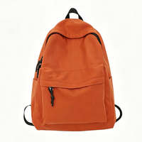 Sac à dos en nylon grande capacité, léger, pour les voyages, avec plusieurs poches, pour l'école, le travail, les trajets quotidiens - Logo personnalisé